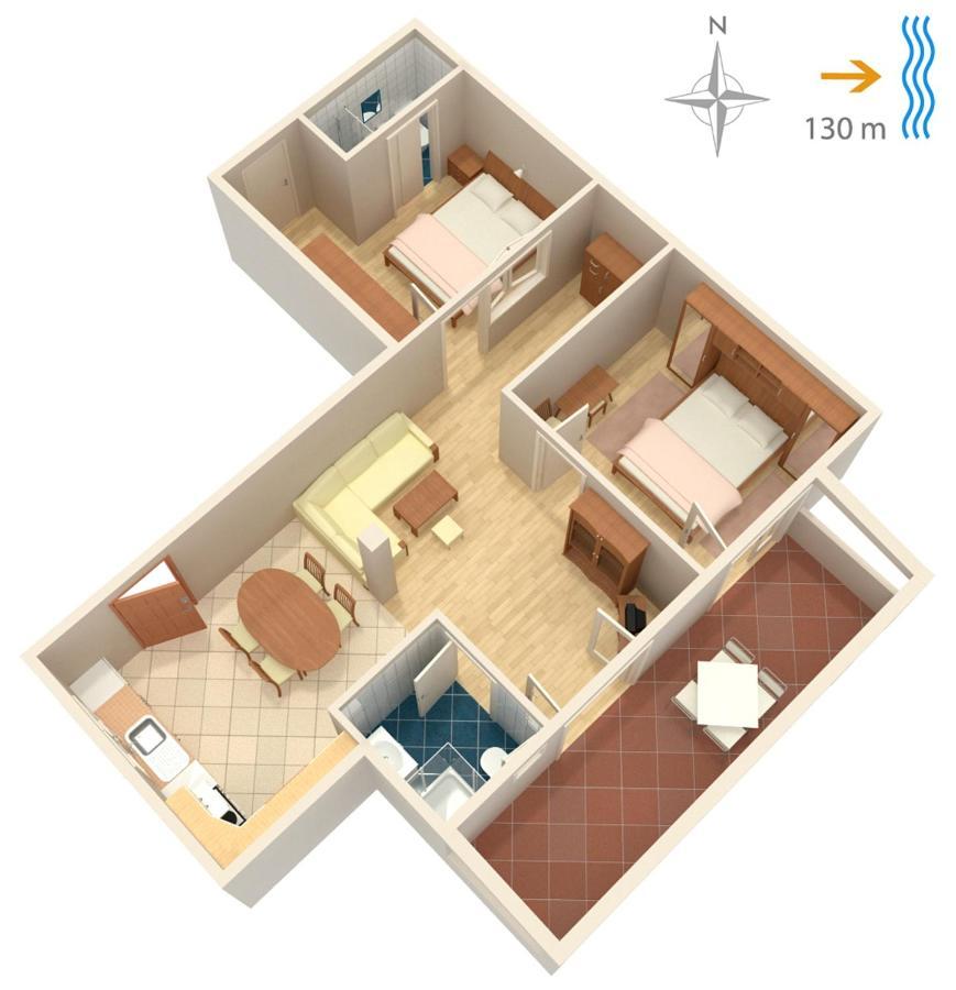 Apartment Supetarska Draga - Donja 2013b Bagian luar foto